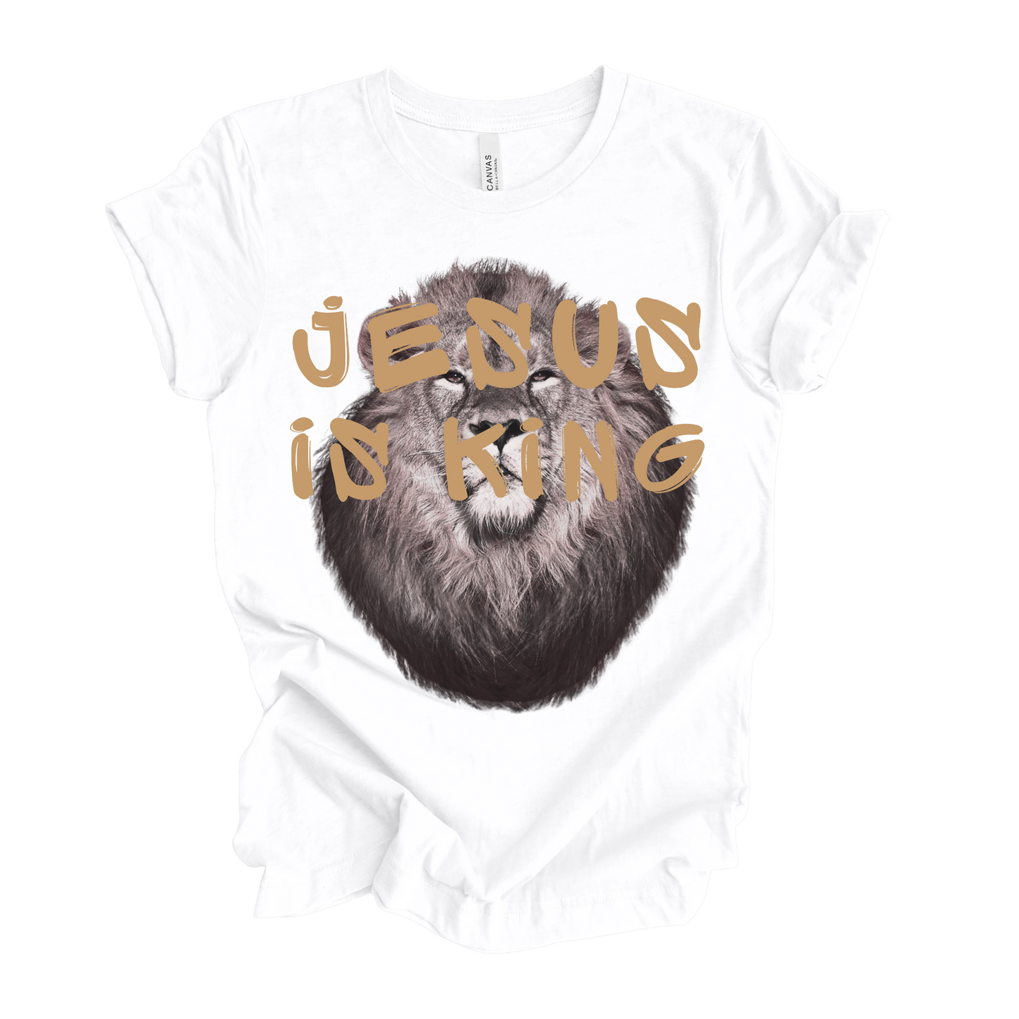 Jesus is King Lion T-Shirt