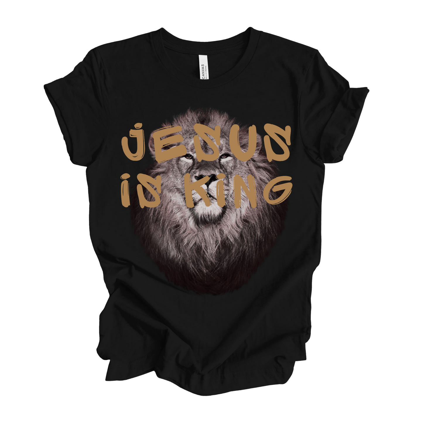 Jesus is King Lion T-Shirt
