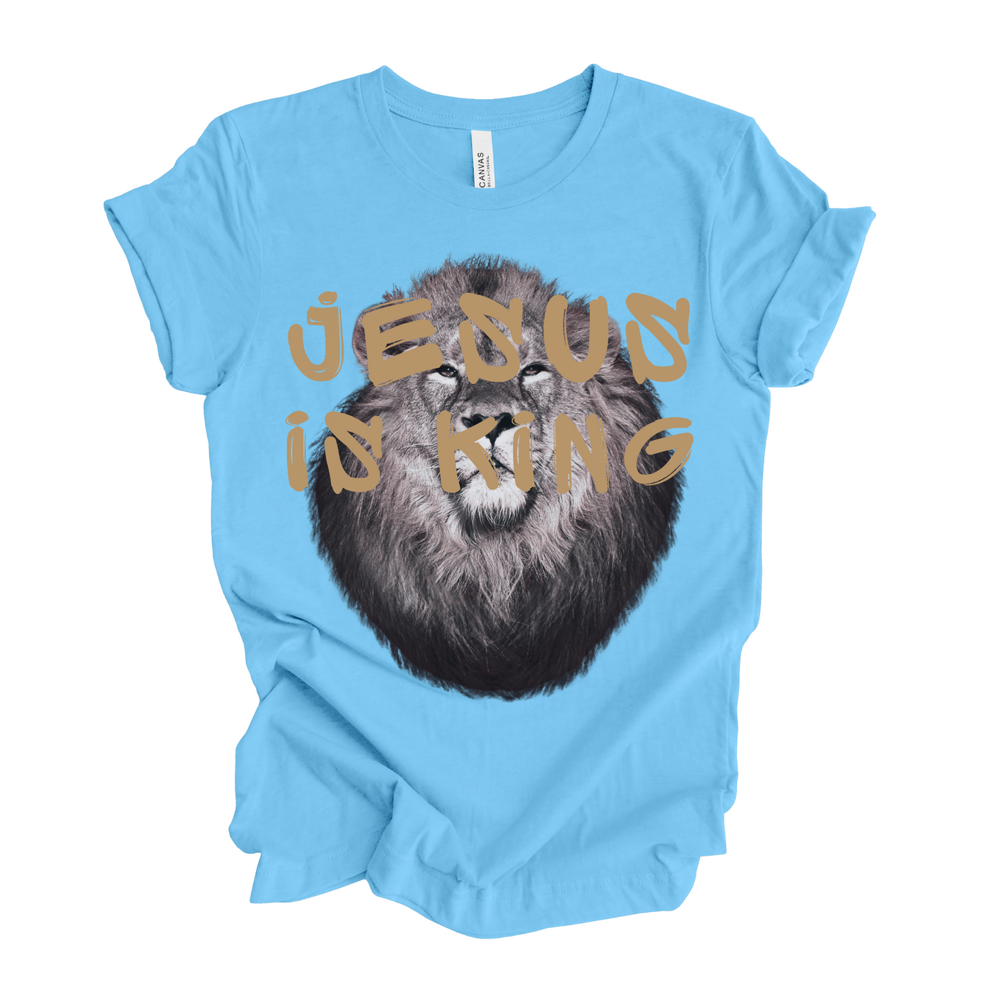 Jesus is King Lion T-Shirt