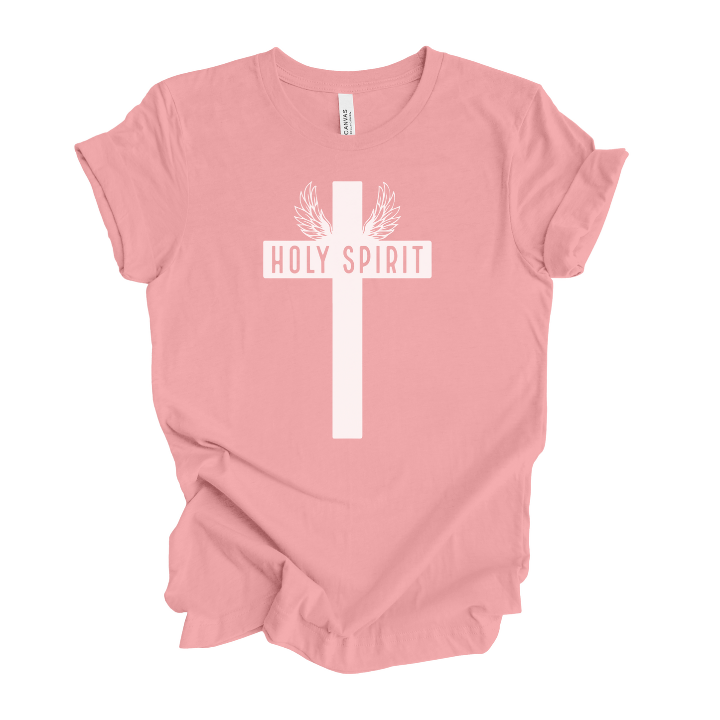 Holy Spirit Cross Dove Wings T-Shirt