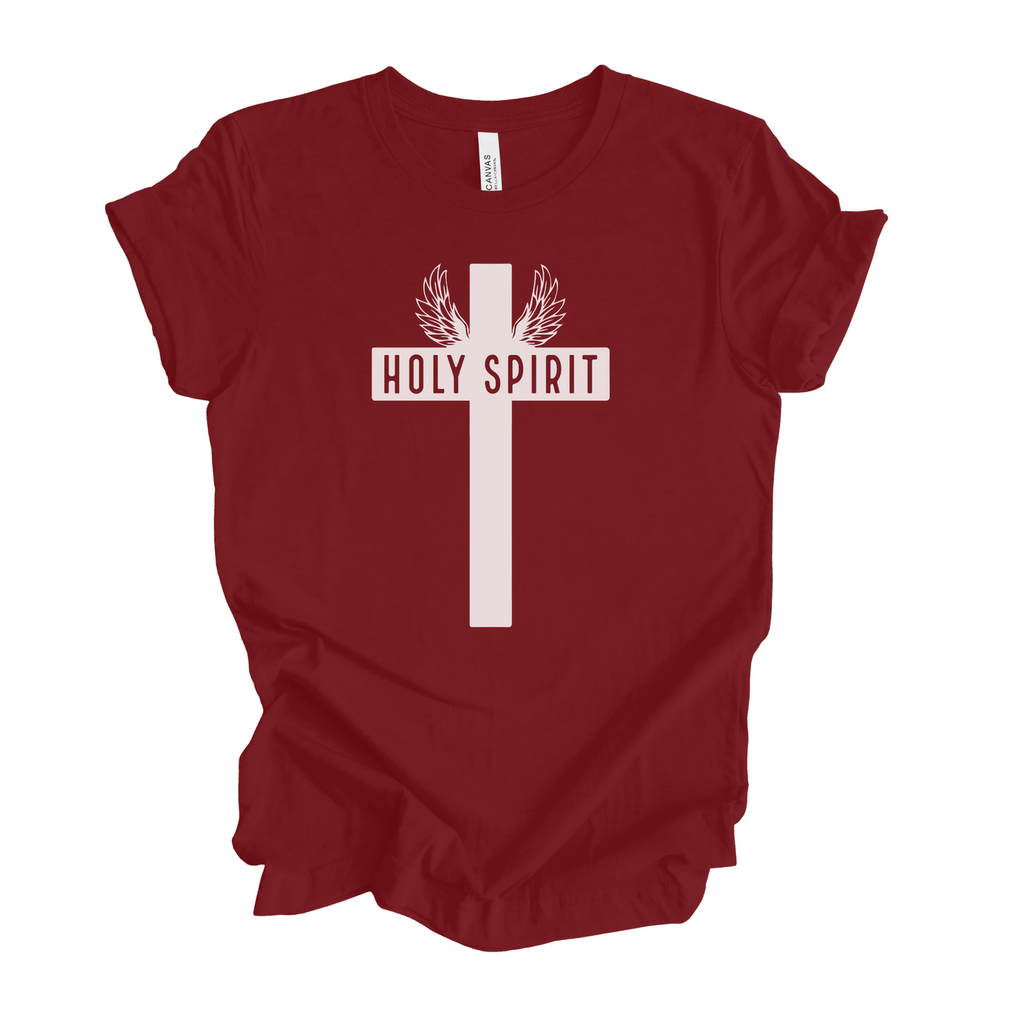 Holy Spirit Cross Dove Wings T-Shirt