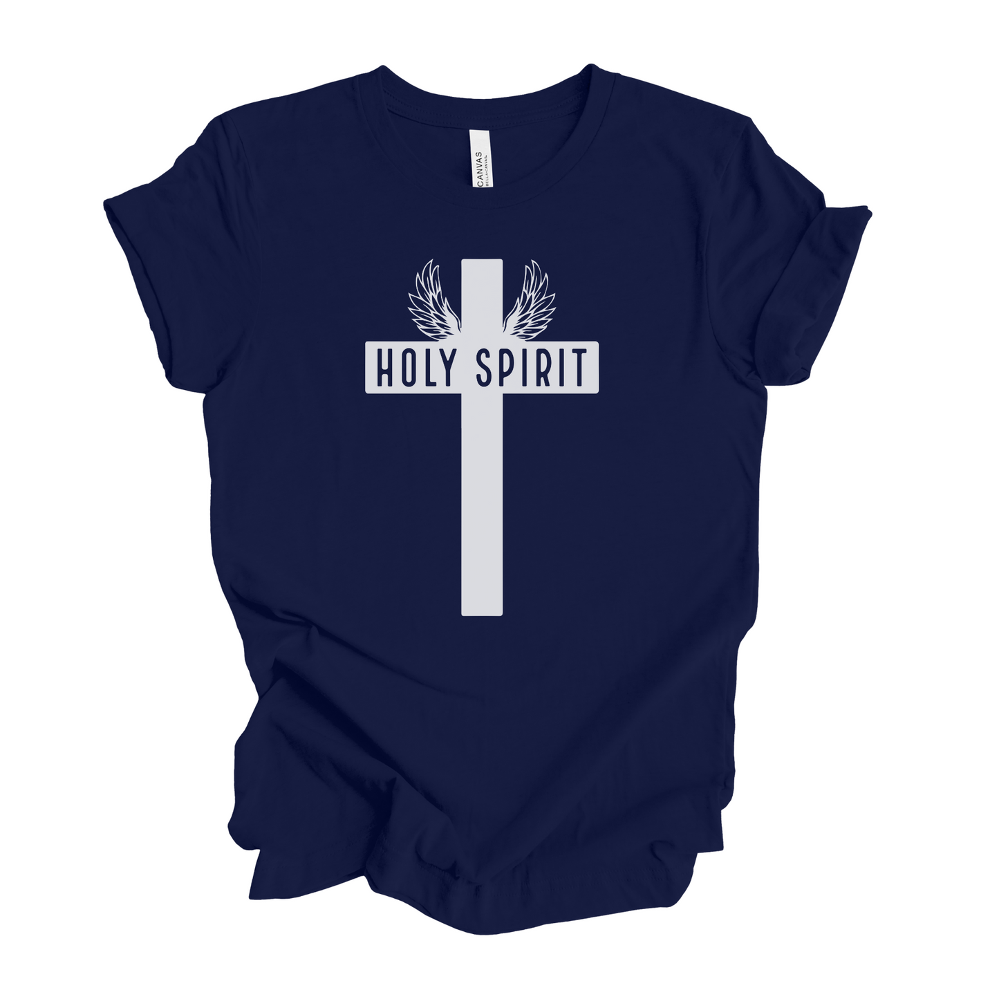 Holy Spirit Cross Dove Wings T-Shirt