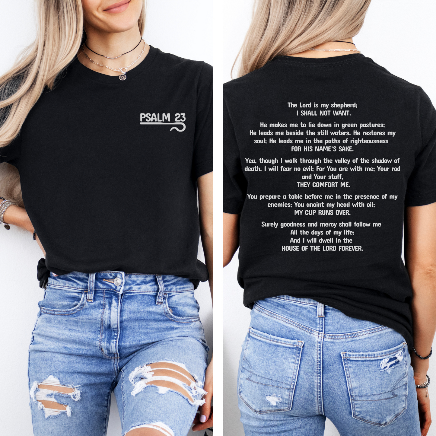 Psalm 23 The Lord is my Shepherd T-Shirt