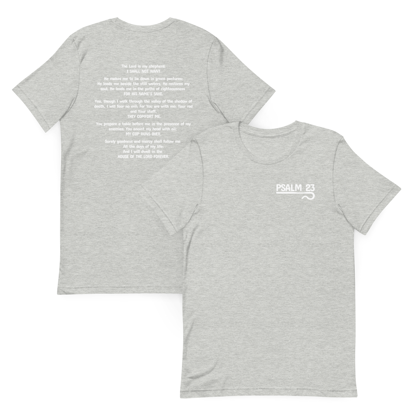 Psalm 23 The Lord is my Shepherd T-Shirt