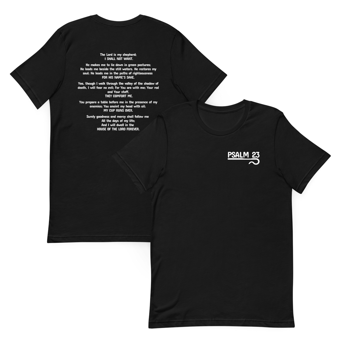 Psalm 23 The Lord is my Shepherd T-Shirt