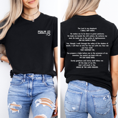 Psalm 23 The Lord is my Shepherd T-Shirt