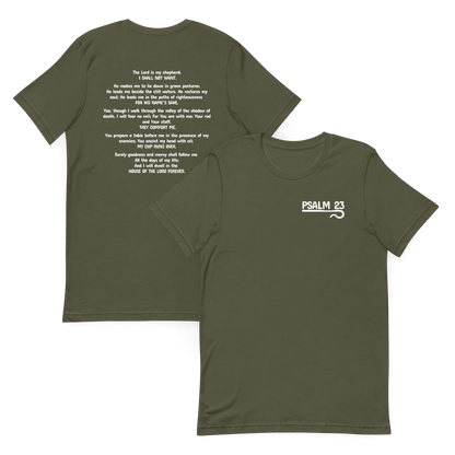 Psalm 23 The Lord is my Shepherd T-Shirt