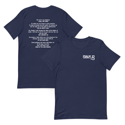 Psalm 23 The Lord is my Shepherd T-Shirt